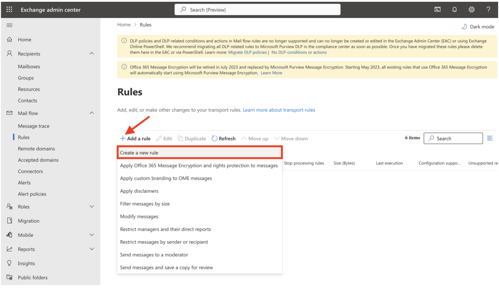 Nouvelle règle de quarantaine